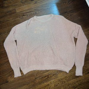 H&M Light Pink Sweater